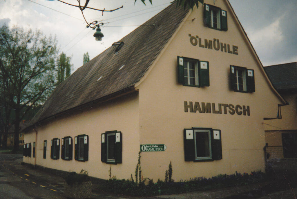 Gebäude der alten Ölmühle Hamlitsch in der Oberen Schmiedgasse.
