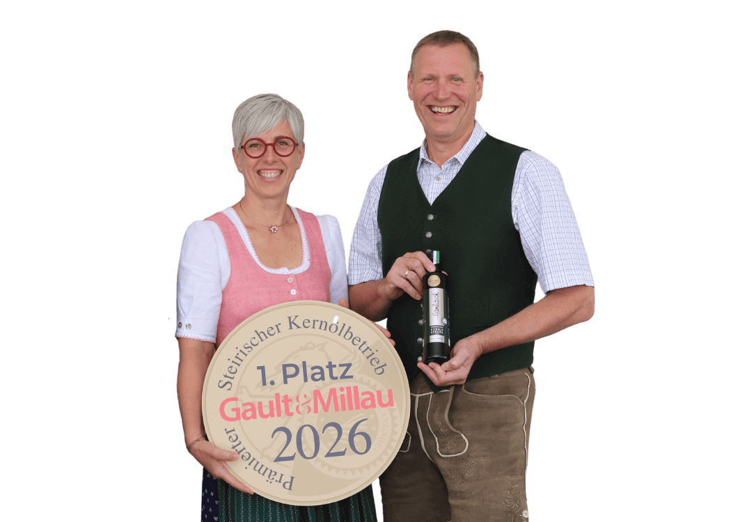 Guntram und Ulrike Hamlitsch mit 1. Platz Prämierung Gault&Millau