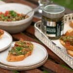 Rezeptbild: Bruschetta mit Pesto