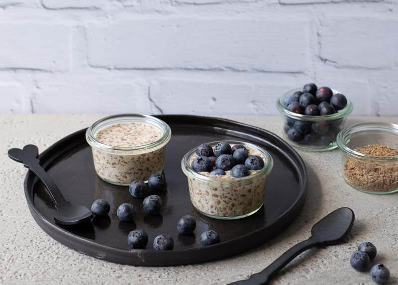 Rezeptfoto: Leinsamen-Porridge